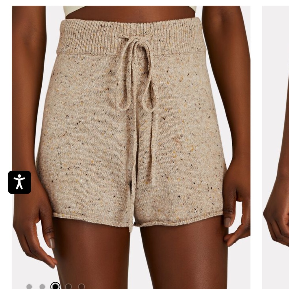 ISO SHONA JOY
Noelle Speckled Knit Shorts XS